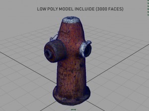 fire hydrant 2 Model 3D