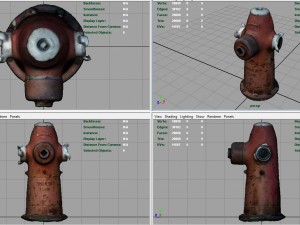 fire hydrant 2 Model 3D
