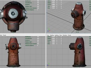 fire hydrant 2 3D Model
