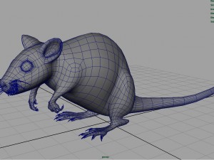 radiactive rat Modèle 3D