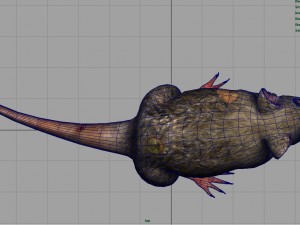 radiactive rat Modèle 3D