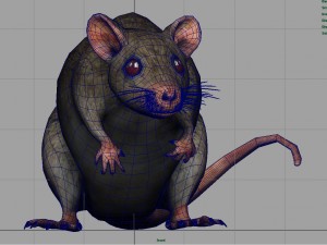 radiactive rat Modèle 3D