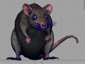 radiactive rat 3D Model
