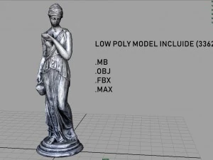 venus with pitcher 3D Model