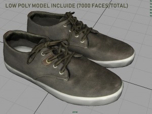 sneakers 12 3D-Modell