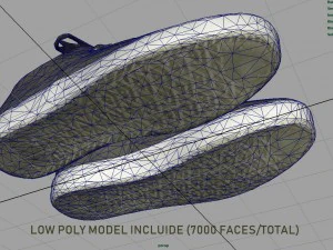 sneakers 12 3D Model
