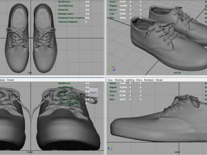 sneakers 12 3D Model