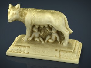 capitoline wolf 3D Model