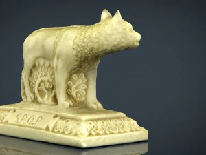 capitoline wolf 3D Model