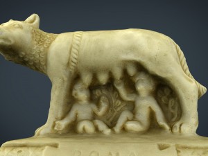 capitoline wolf 3D Model