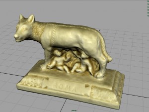 capitoline wolf 3D Model