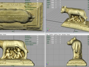 capitoline wolf 3D Model