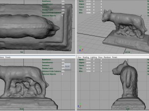 capitoline wolf 3D Model
