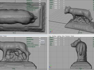 capitoline wolf 3D Model
