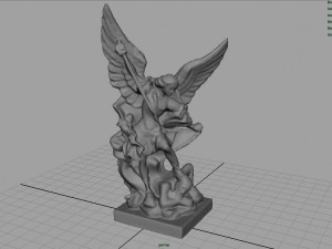 archangel michael 3Dモデル