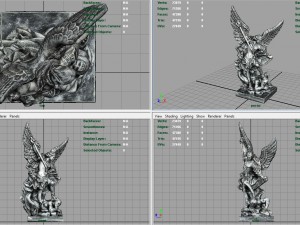 archangel michael 3Dモデル