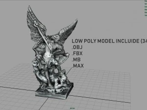 archangel michael 3D Model