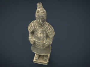 terracotta warriors soldier type 2 3D Model