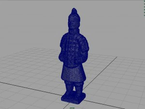 terracotta warriors soldier type 2 3D Model