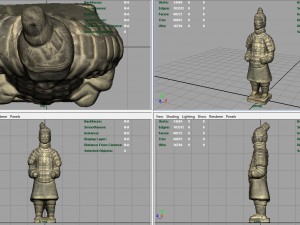 terracotta warriors soldier type 2 3D 模型