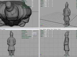 terracotta warriors soldier type 2 3D Model