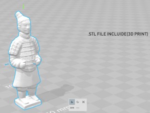 terracotta warriors soldier type 2 3D 模型