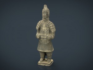 terracotta warriors soldier type 2 3D 模型