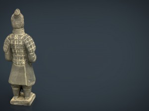 terracotta warriors soldier type 2 3D 模型