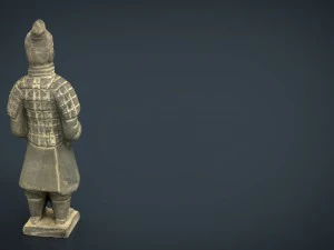 terracotta warriors soldier type 2 3D Model