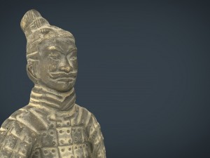 terracotta warriors soldier type 2 3D 模型