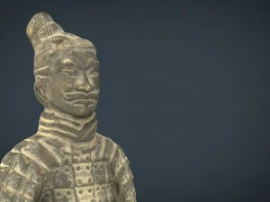 terracotta warriors soldier type 2 3D Model