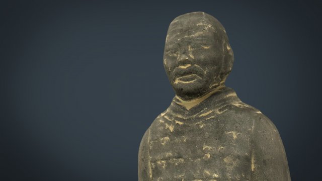 terracotta warriors heavily-armed foot soldier 3D Model .c4d .max .obj .3ds .fbx .stl .blend 