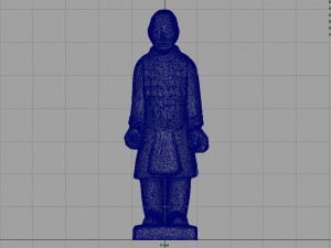 terracotta warriors heavily-armed foot soldier 3D Model