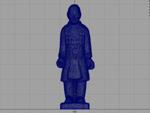 terracotta warriors heavily-armed foot soldier 3D Model