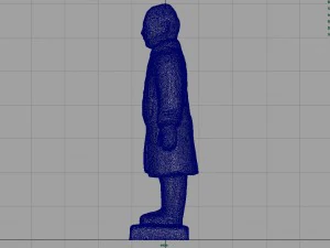 terracotta warriors heavily-armed foot soldier 3D Model