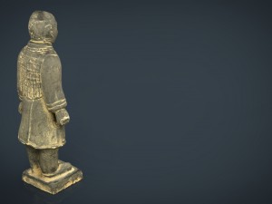 terracotta warriors heavily-armed foot soldier 3D Model