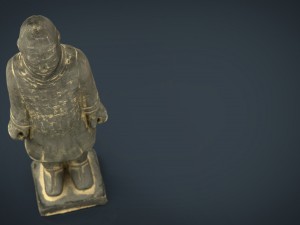 terracotta warriors heavily-armed foot soldier 3D Model