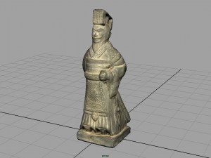 terracotta warriors emperor qin shi huang Modelo 3D