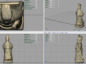 guerreiros de terracota imperador qin shi huang Modelo 3D