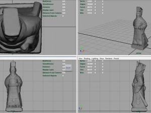 guerreiros de terracota imperador qin shi huang Modelo 3D