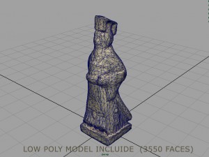 terracotta warriors emperor qin shi huang Modelo 3D