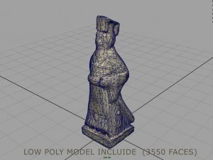guerreiros de terracota imperador qin shi huang Modelo 3D