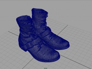 leather boots 3D Model