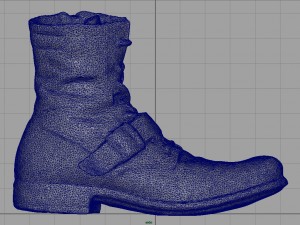leather boots 3D Model