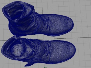 leather boots 3D Model