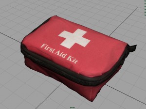 first aid kit Model 3D