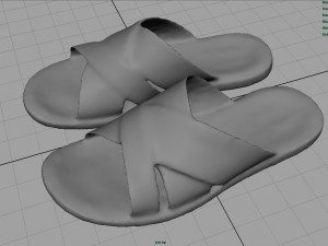 flips flops 3D 模型