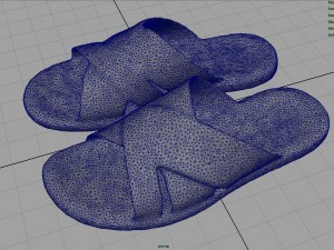 flips flops 3D 模型