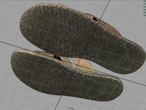 flips flops 3D 模型