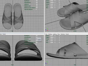 chanclas Modelo 3D